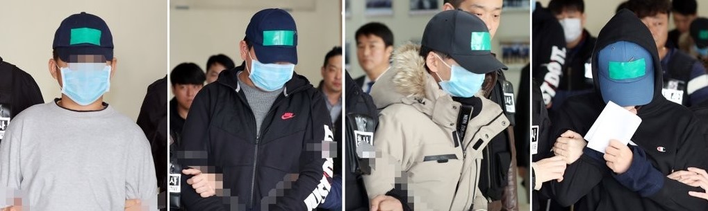 '중학생 집단폭행 추락사' 가해 중학생 4명 (연합뉴스 자료사진)