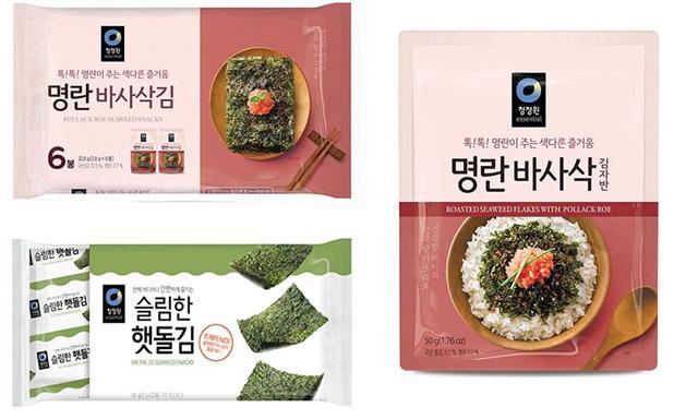 청정원 조미김 3종.  [대상 제공]