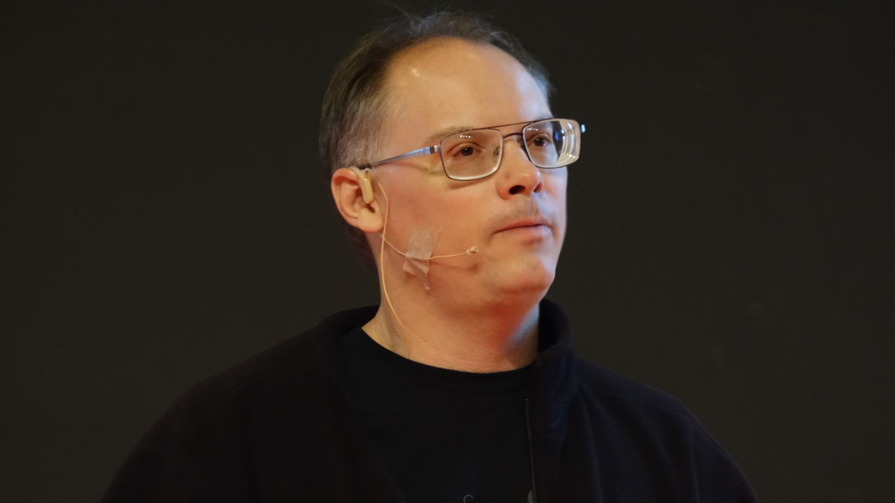 Tim Sweeney, CEO and founder of Epic Games (Lim Jeong-yeo/The Korea Herald)