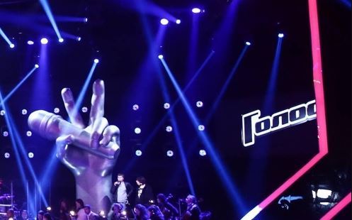 러시아의 어린이 노래 경연 프로그램 '보이스 키즈'((The Voice Kids) 진행 장면 (타스=연합뉴스)