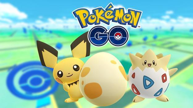 ichu (left) and Togepi from “Pokemon Go” (Niantic)