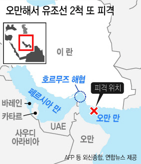 마이크 폼페이오 미국 국무장관이 13일(현지시간) 국무부 브리핑룸에서 기자들에게 오만해 유조선 피격 사건에 대해 입장을발표하고 있다. 폼페이오 장관은 “이란이 이번 공격에 대한 책임이 있다는 것이 미국의 평가”라고 말했다.  [AFP]