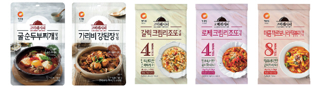 대상 청정원 ‘고메레시피’ 제품 이미지 [대상  제공]