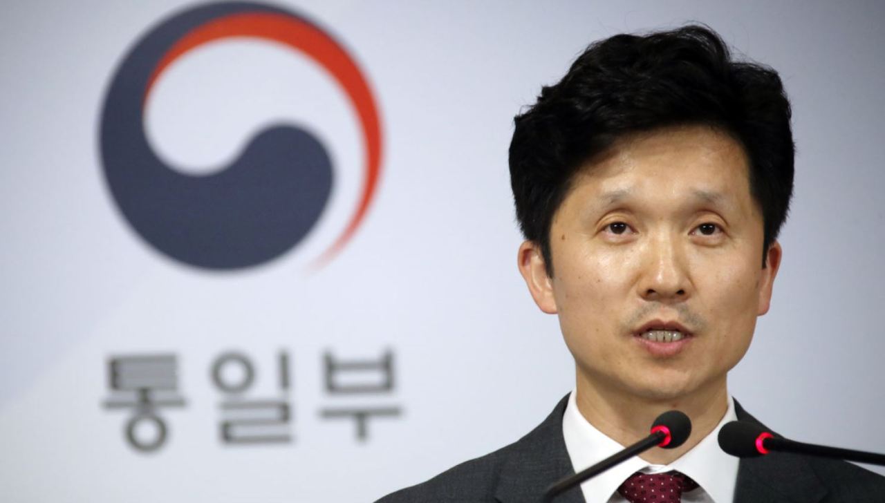 Unification Ministry spokesperson Lee Sang-min. (Yonhap)