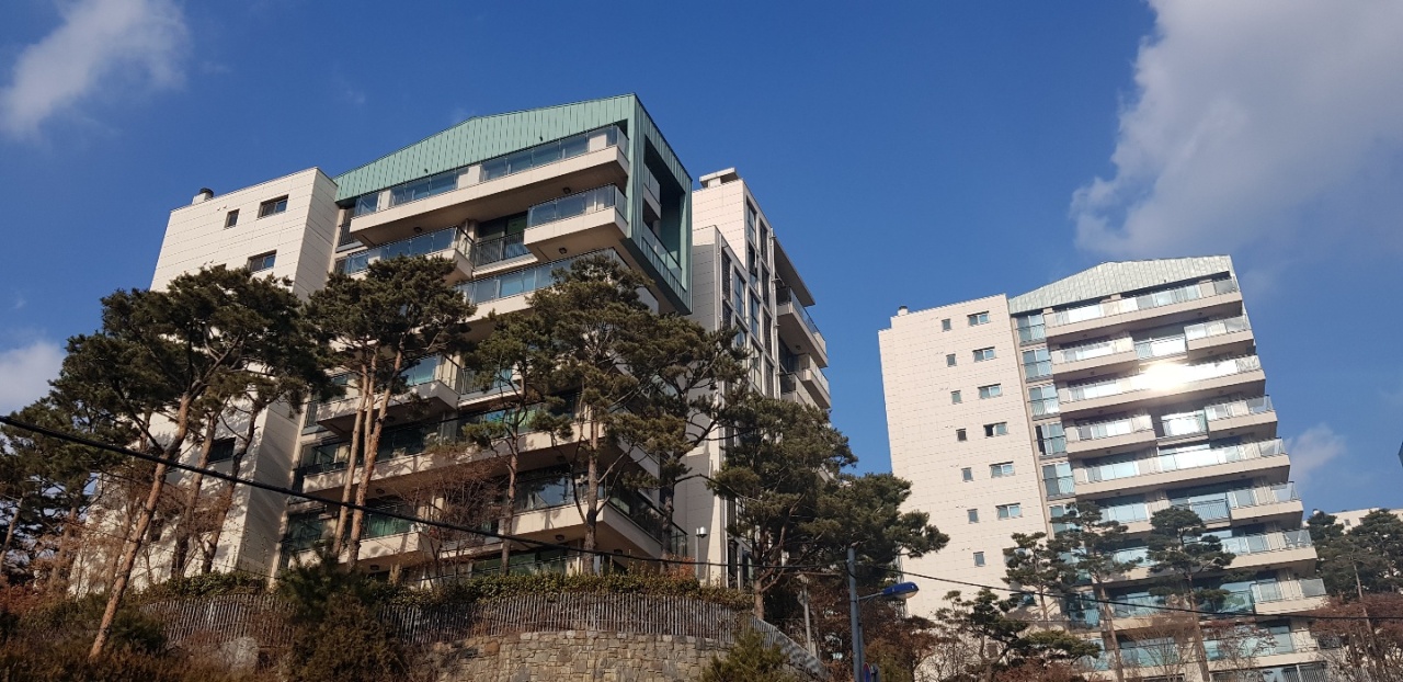 서울의 대표적인 고가 아파트인 서울 용산구 한남더힐의 모습. [헤럴드경제DB]
