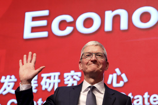 팀 쿡 애플 CEO [AP]