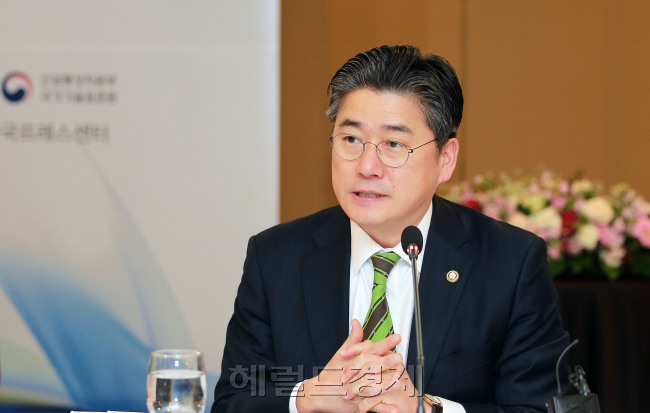 정승일 산업통상자원부 차관［헤럴드DB］