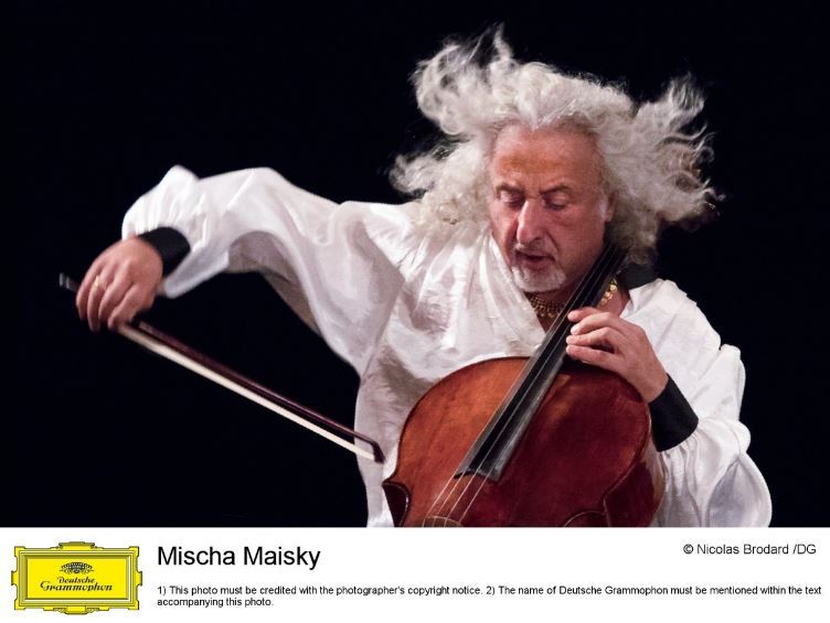 Cellist Mischa Maisky (Nicolas Brodard / Deutsche Grammophon)