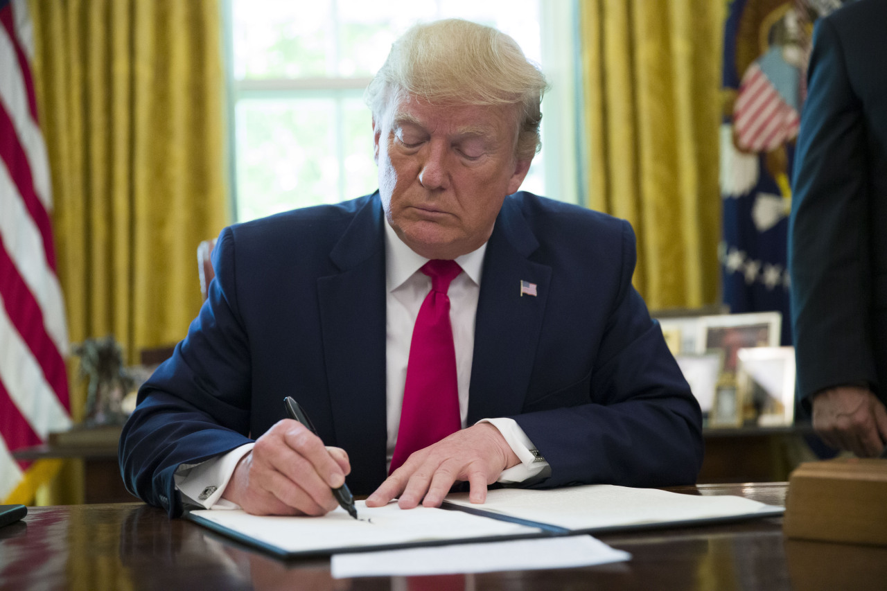 US President Donald Trump. Yonhap