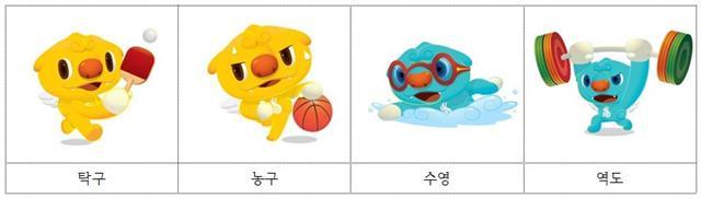 제100회 전국체전 마스코트 해띠ㆍ해온.