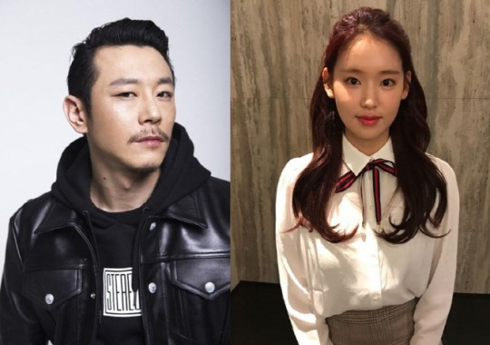 래퍼 빌스택스(왼쪽)와 배우 박환희. [CJ E＆M 제공·박환희 인스타그램 캡처]