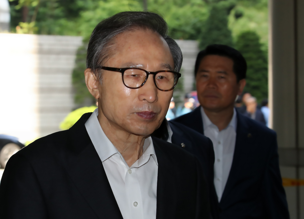 이명박 전 대통령.[연합]