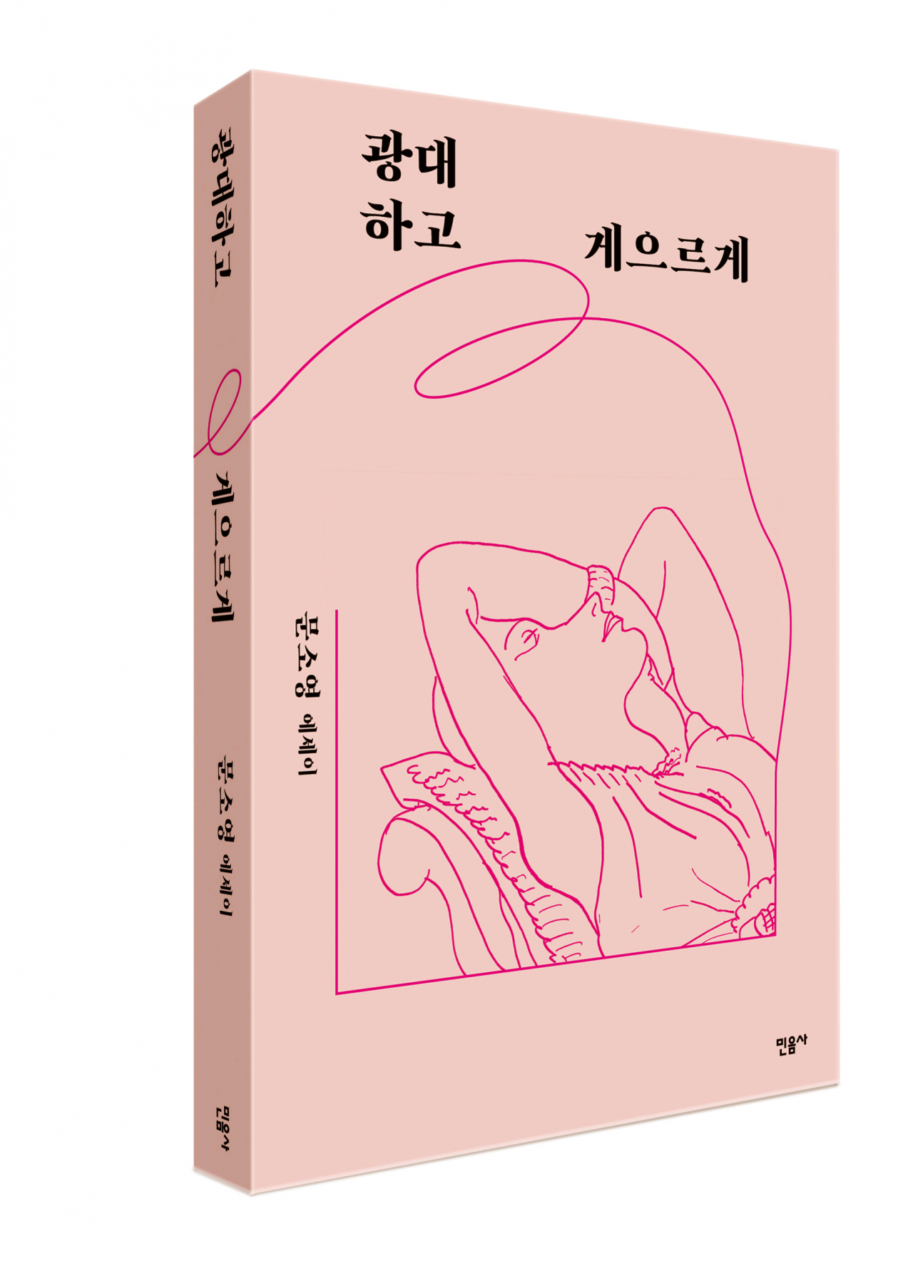 광대하고 게으르게, 문소영 지음, 민음사 펴냄