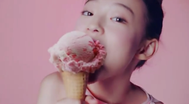 (Screen grab from Baskin Robbins video ad)
