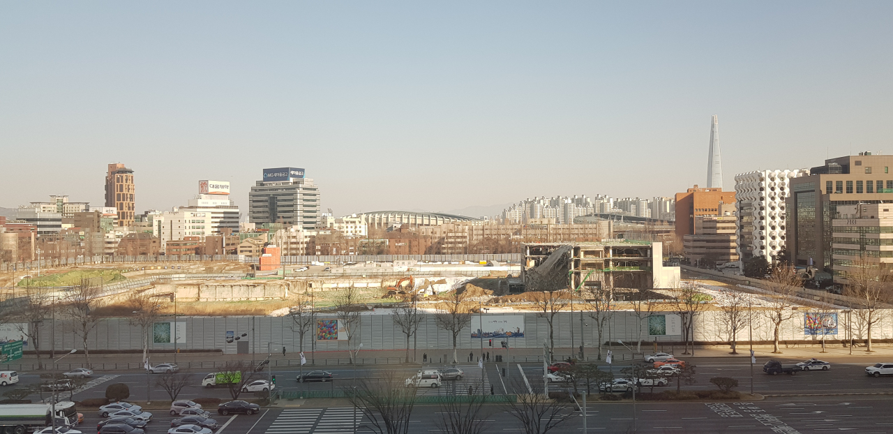 서울 강남구 삼성동 옛 한국전력 부지.