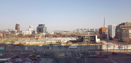 서울 강남구 삼성동 옛 한국전력 부지.
