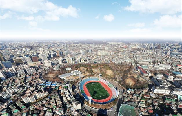 효창공원 일대 전경 이미지. [서울시 제공]