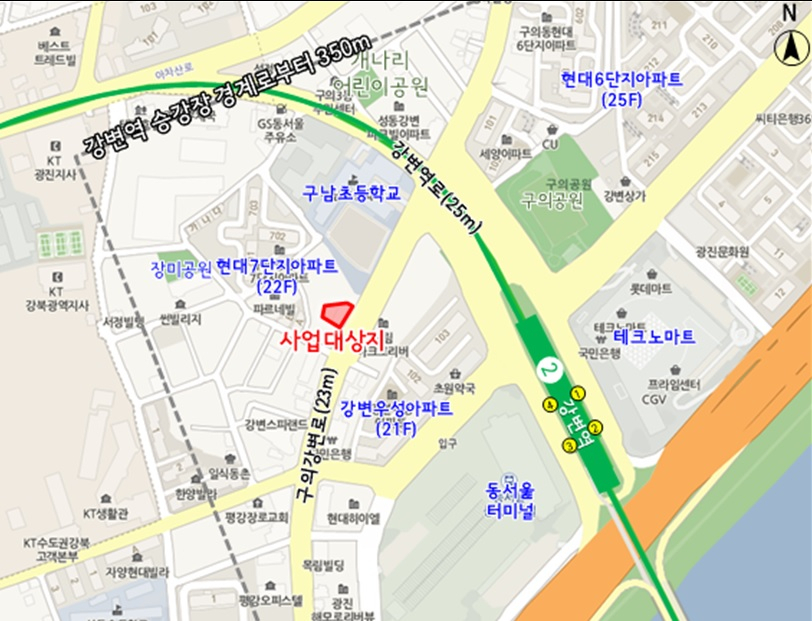 강변역 역세권청년주택 조감도. [서울시 제공]