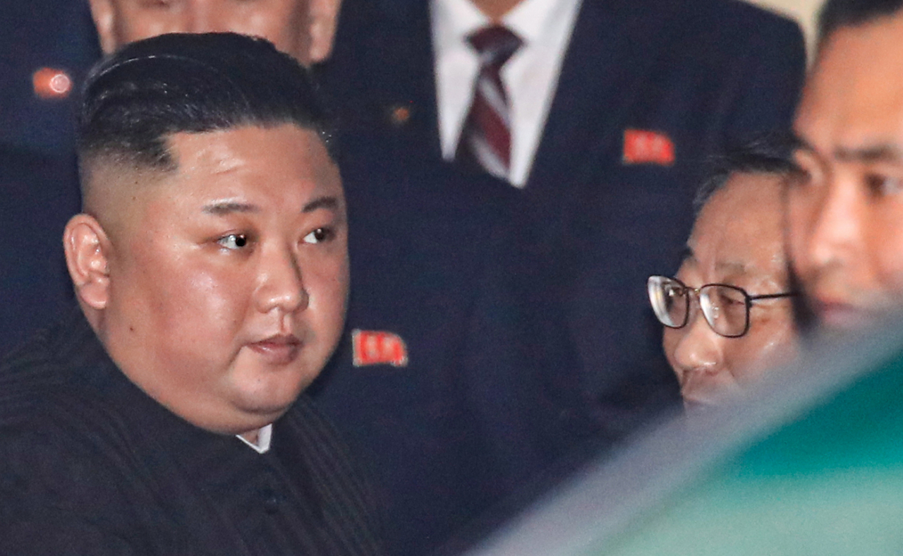 지난 2월 26일 북미 2차 정상회담을 위해 베트남 하노이를 방문한 김정은 국무위원장. [연합]