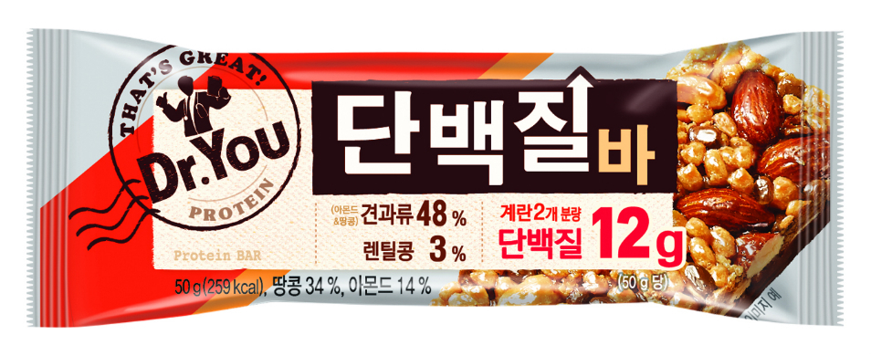 오리온 닥터유 단백질바 제품 이미지 [제공=오리온]