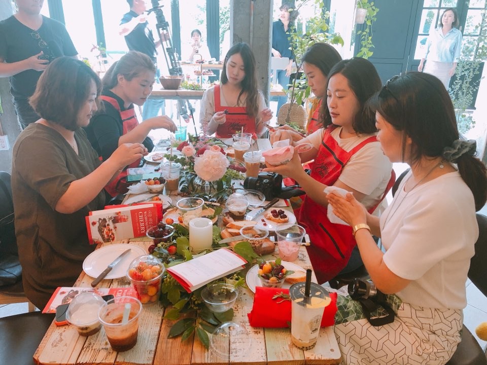 지난 7월 2일 '체리데이'를 맞아 열린 미국 북서부체리협회 쿠킹클래스