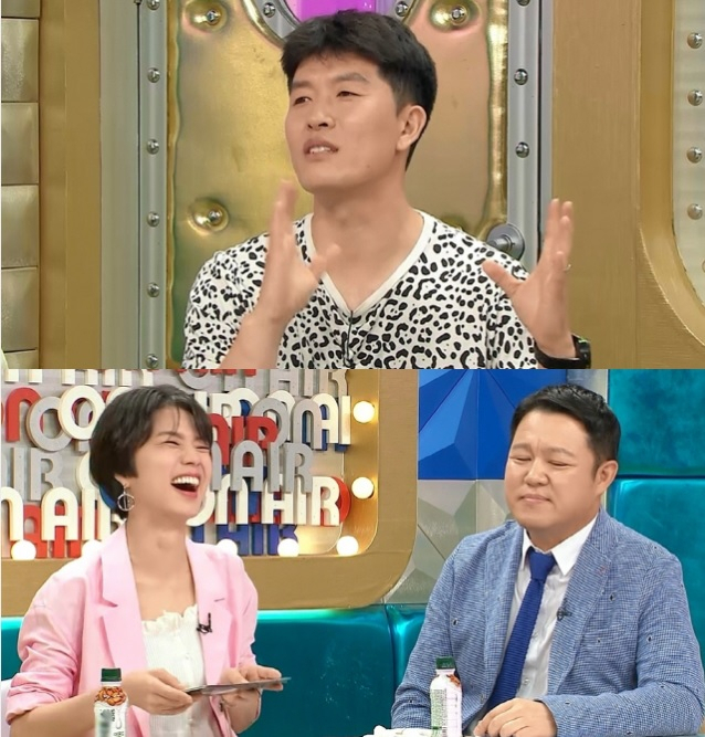 오는 10일 방송을 앞둔 MBC '라디오스타'특집편 게스트로 나선 전 야구선수 김병현. [MBC '라디오스타'녹화모습 캡처]