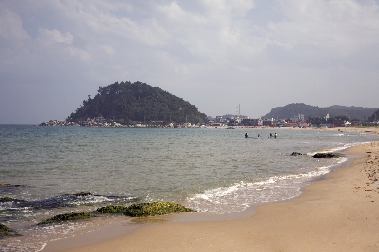 양양 죽도해변.