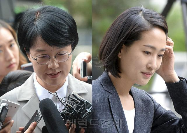 20대 총선 과정에서 불법 리베이트를 받은 혐의로 재판에 넘겨진 바른미래당 박선숙(59·사진 왼쪽)·김수민(33) 의원이 대법원에서 최종 무죄를 10일 선고받았다. [헤럴드경제DB]