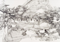 이승현, 180718_191255, 2019, 장지에 먹, 146x207cm  [스페이스 소 제공]