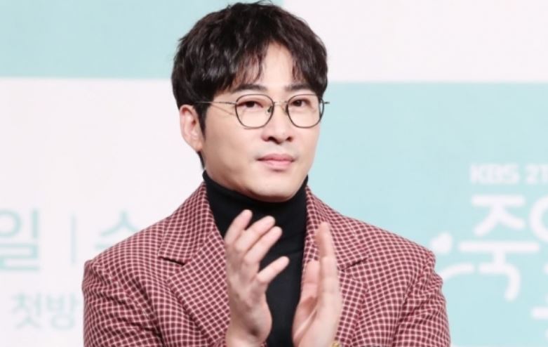 Kang was arrested Tuesday night on suspicions of raping a production staff. (Yonhap)