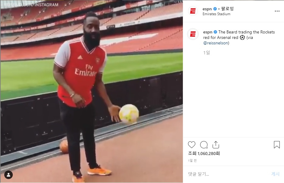 [ESPN 인스타그램 캡처]