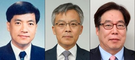 왼쪽부터 이성윤 대검 반부패부장, 조남관 대검 과학수사부장, 윤대진 법무부 검찰국장