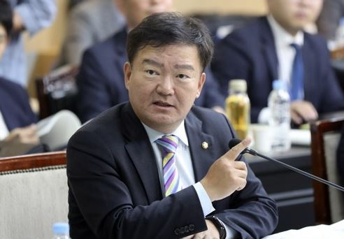 민경욱 자유한국당 대변인. [연합]