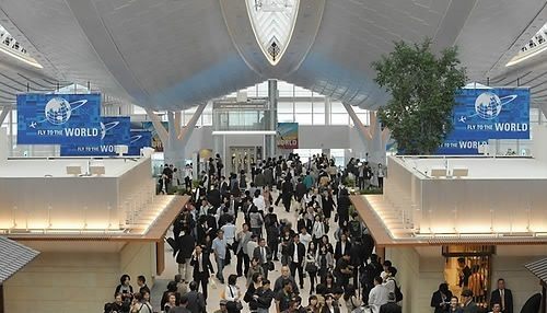 하네다 공항 국제여객터미널. [연합]