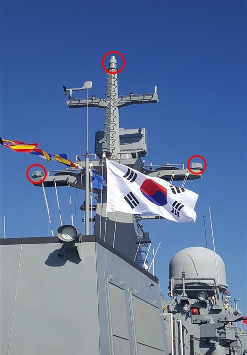 지난 2017년부터 양산에 착수한 소형전자전장비-II가 우리 해군 초계함인 안동함에 탑재되어 있다. [사진=방위사업청]