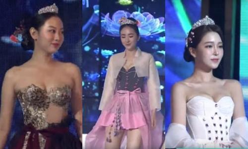 (Screen grab from video of 2019 Miss Korea)