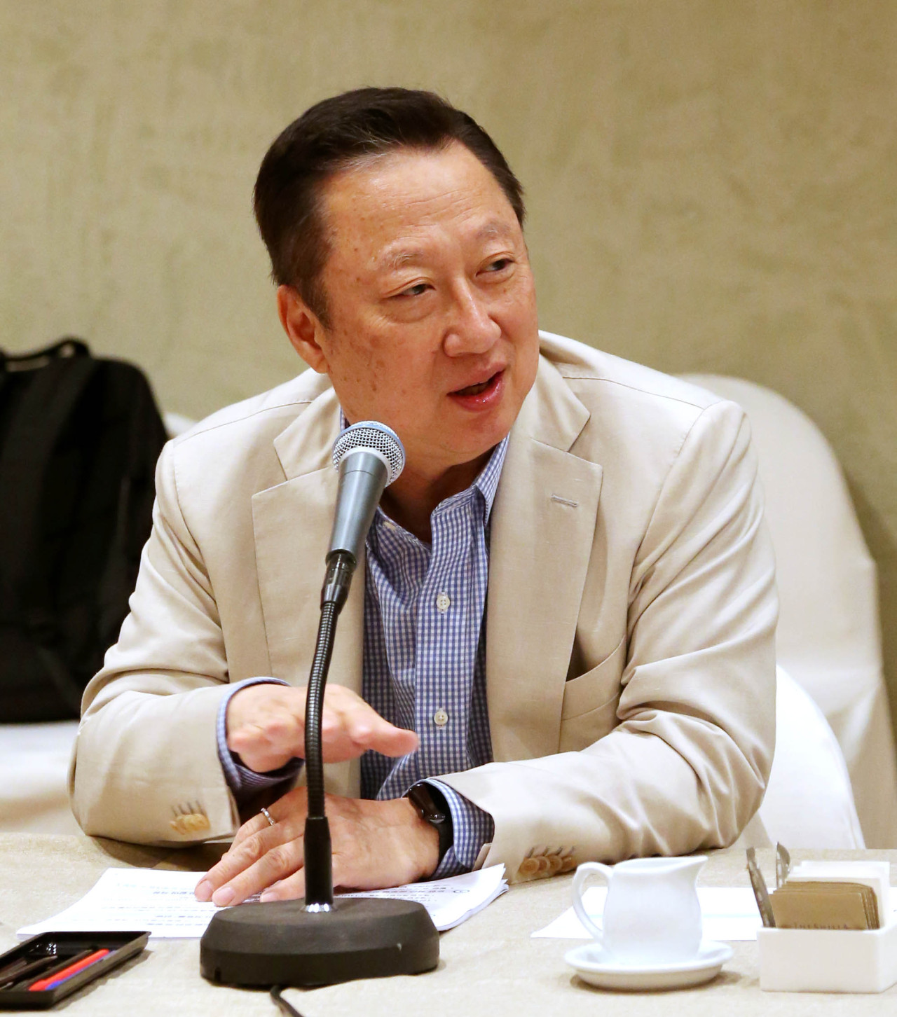 KCCI Chairman Park Yong-maan (KCCI)