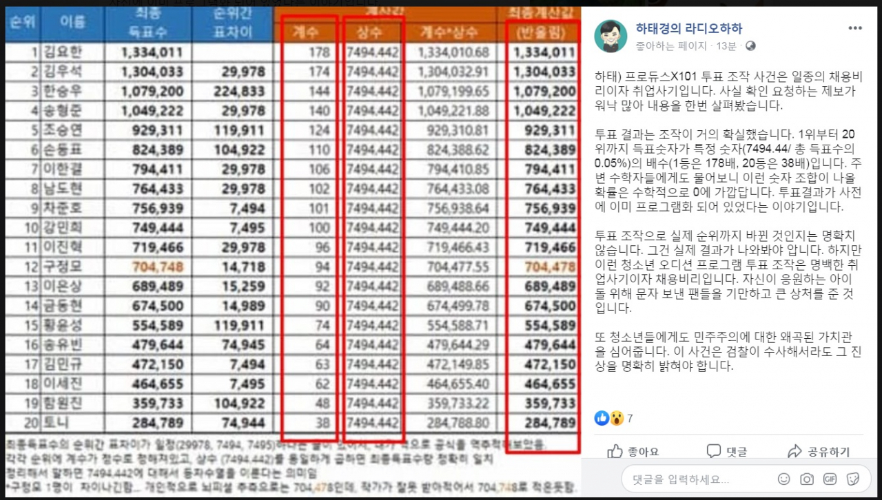하태경 바른미래당 의원 페이스북 캡처.