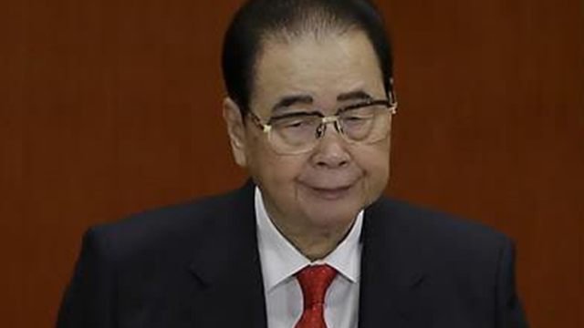 지난 22일 베이징에서 사망한 리펑(李鵬) 전 중국 총리.[AP]