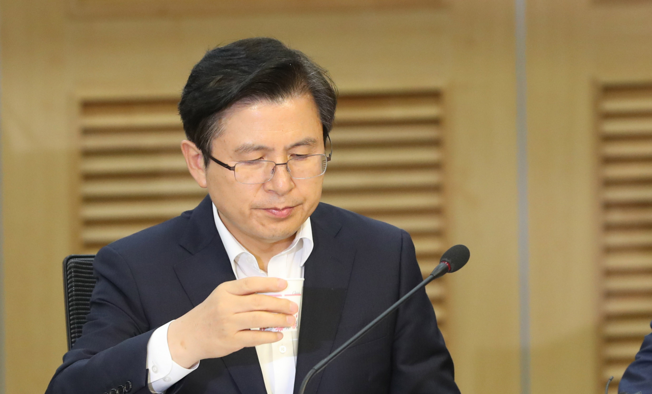 황교안 자유한국당 대표 [연합]
