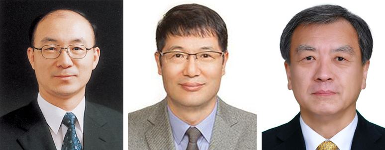 (왼쪽부터) 김조원 민정수석, 황덕순 일자리수석, 김거성 시민사회수석. [청와대 제공]
