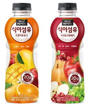 '미닛메이드 식이섬유' 제품 이미지 [제공=코카-콜라사]