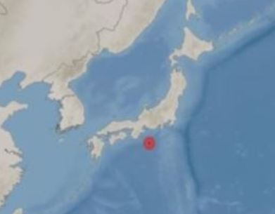일본 미에현 앞바다에서 규모 6.5의 지진이 감지됐다. [기상청]