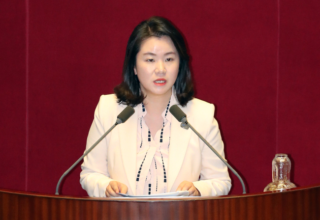 신보라 자유한국당 최고위원. [연합]