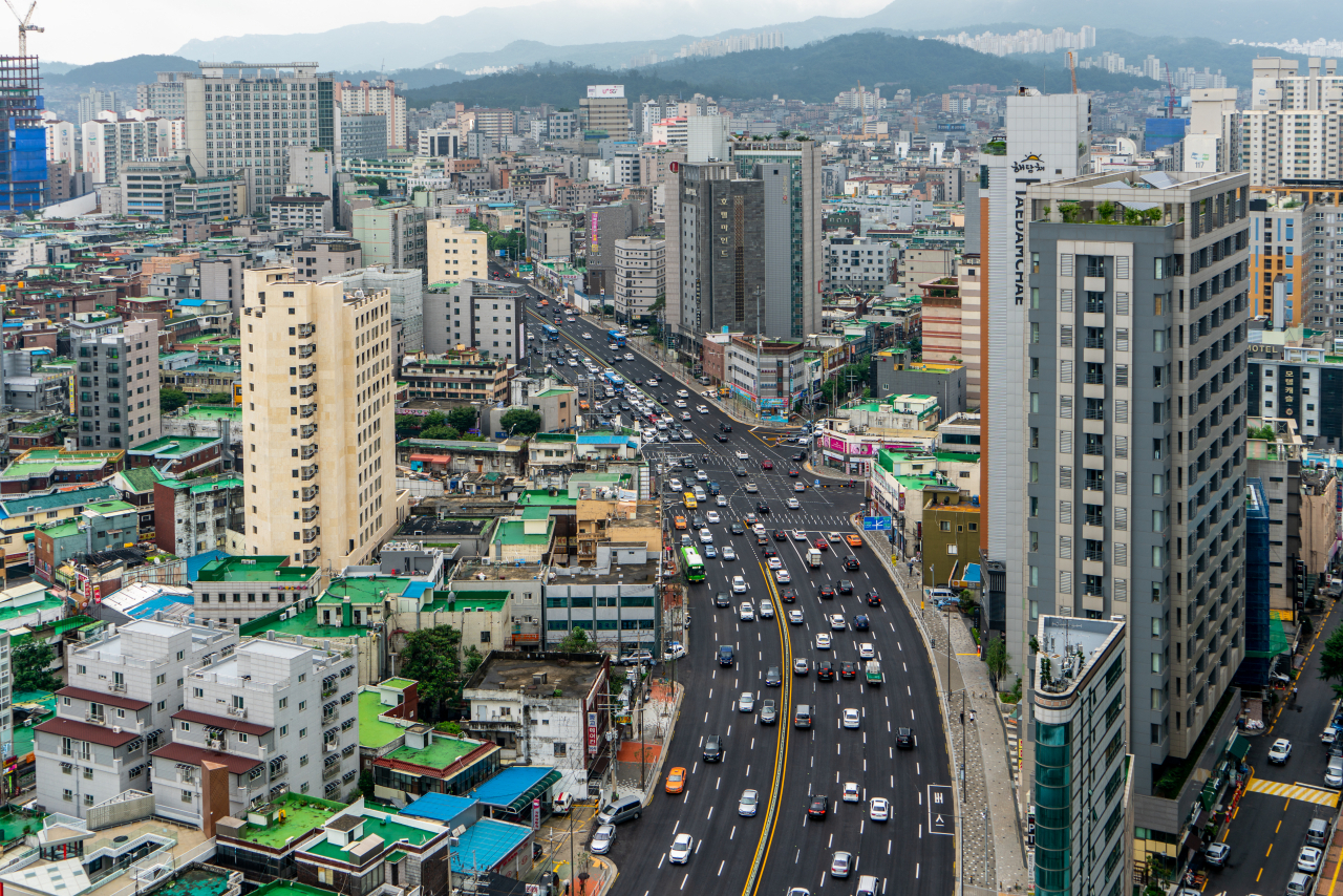구로고가 철거 뒤 차로의 모습. [서울시 제공]