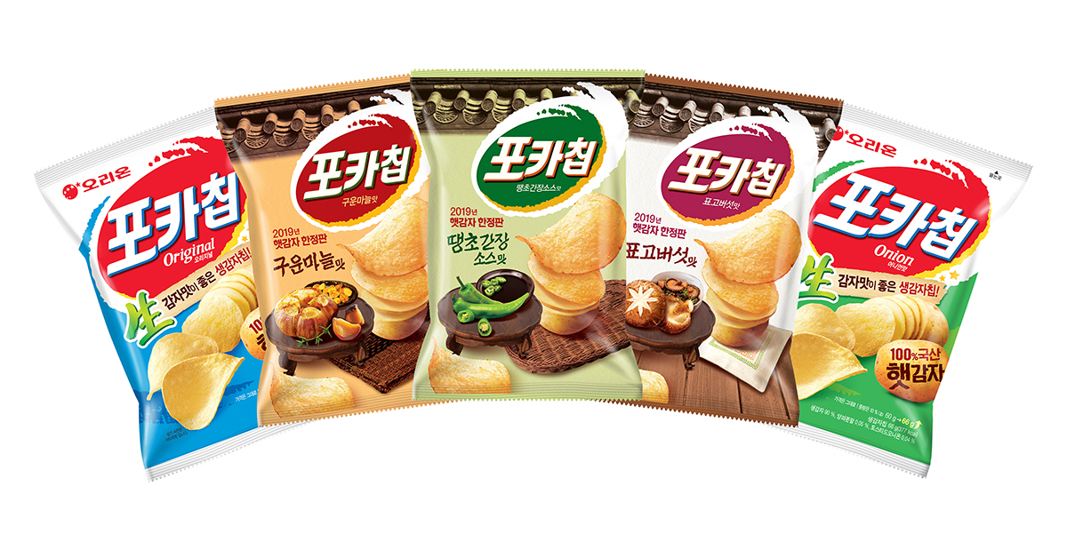 오리온의 포카칩 제품 이미지 [제공=오리온]
