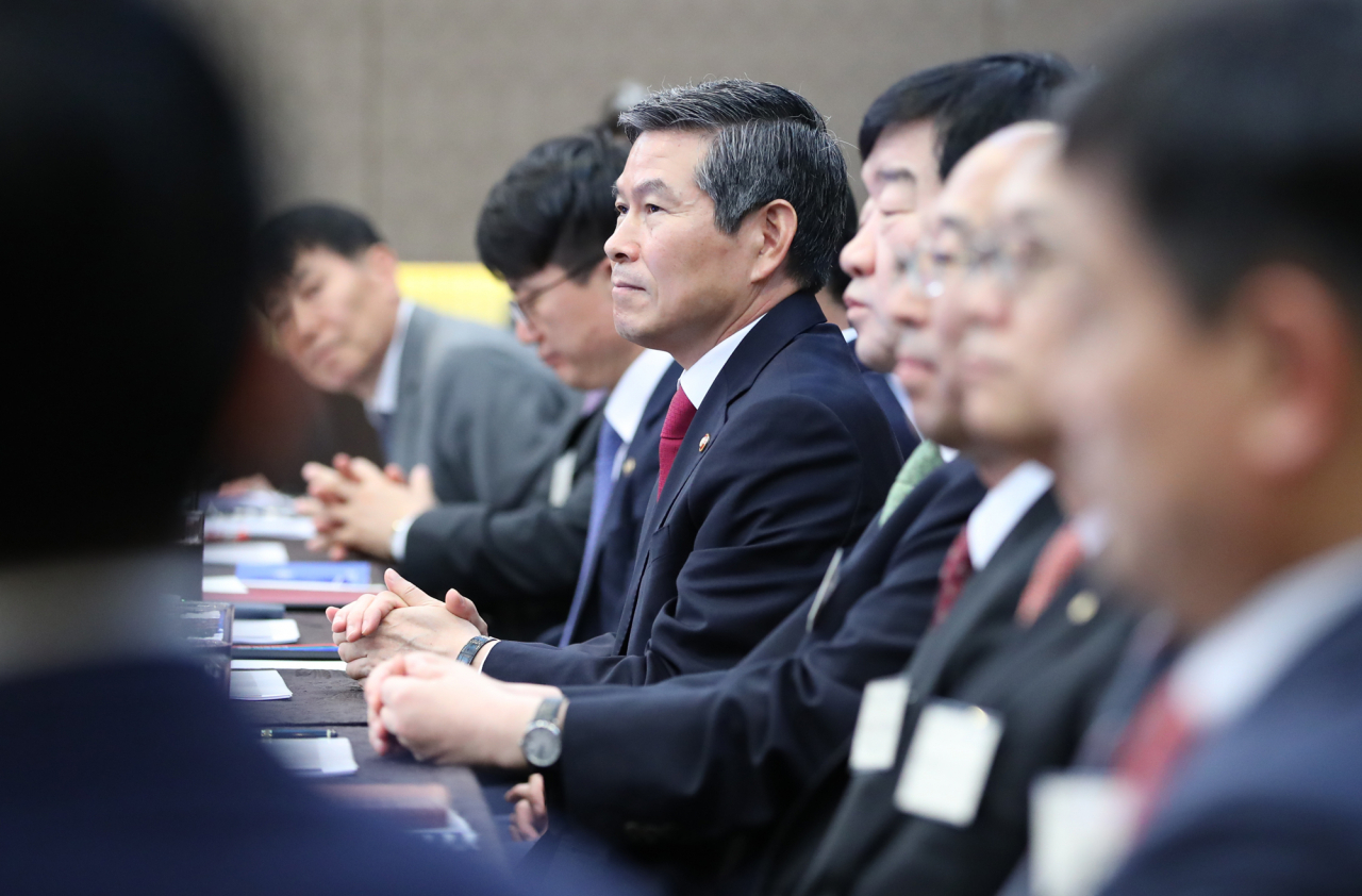 정경두 국방부 장관.[연합]