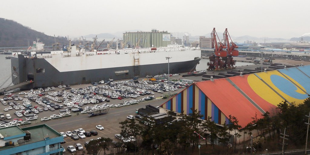 인천 내항 8부두 전경