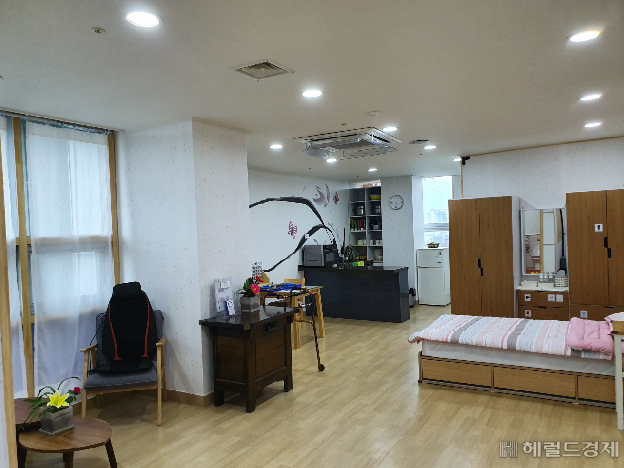 치매어르신이 일상생활을 할수 있도록 구성된 희당락 내부. [노원구]