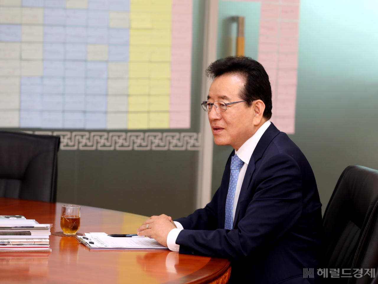 “올 한해가 지나면 구민들이 강남이 뭔가 변하고, 업그레이드 되고 있다는 걸 피부로 느낄 것이라 생각합니다”[강남구 제공]